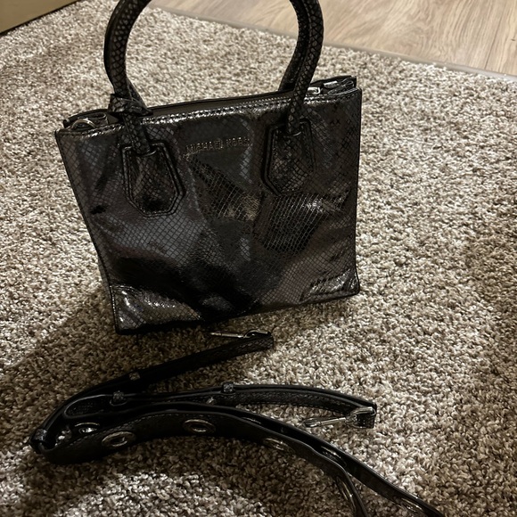 Micheal Kors Bag - Silver Mini Tote - Picture 3 of 5